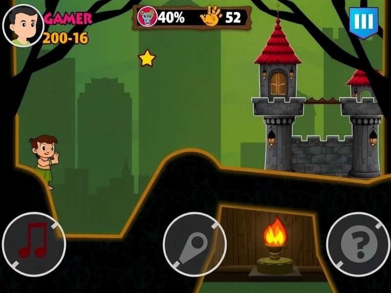 Chhota Bheem Haunted Castle Gameplay Screenshot